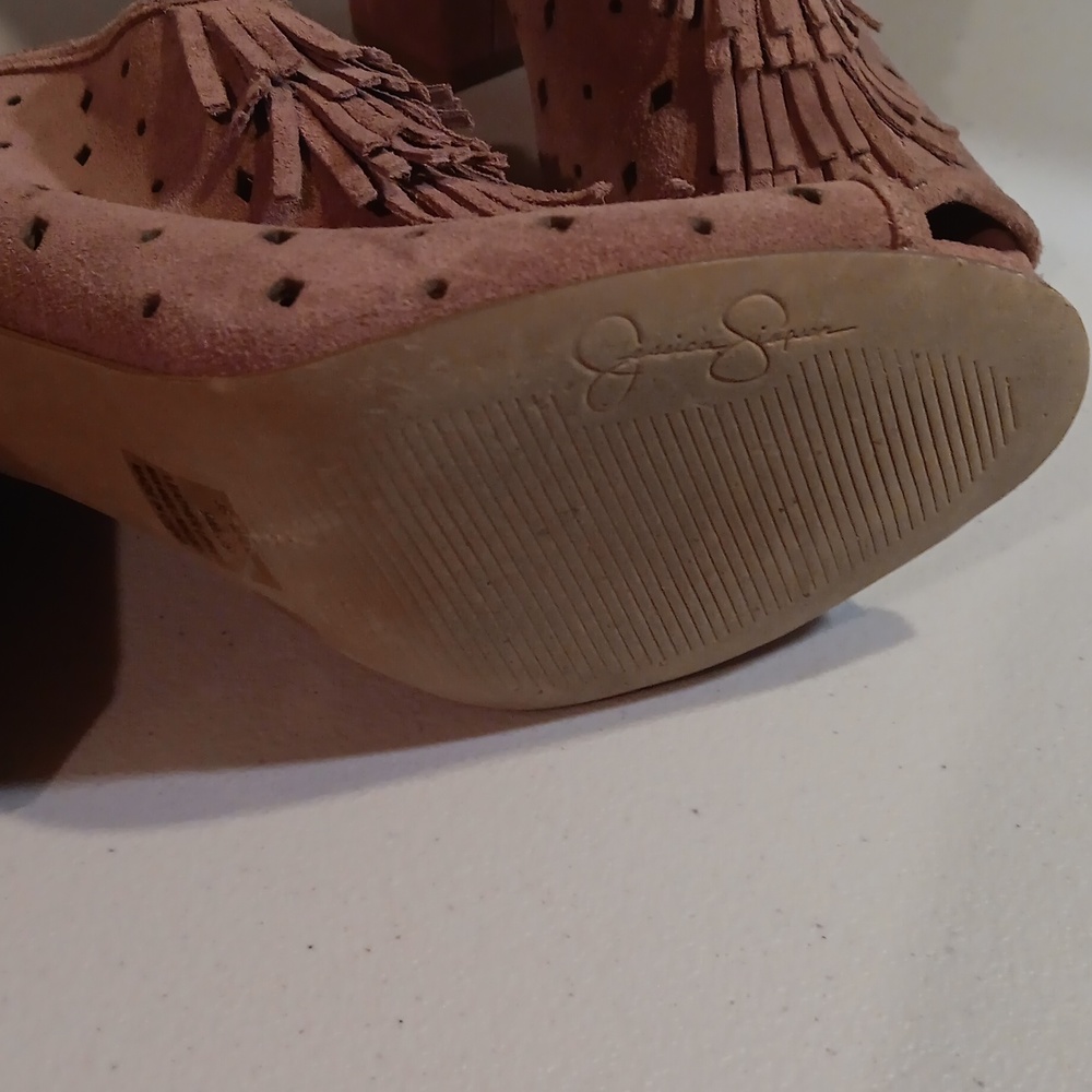 Women's suede booties - Picture 2 of 4